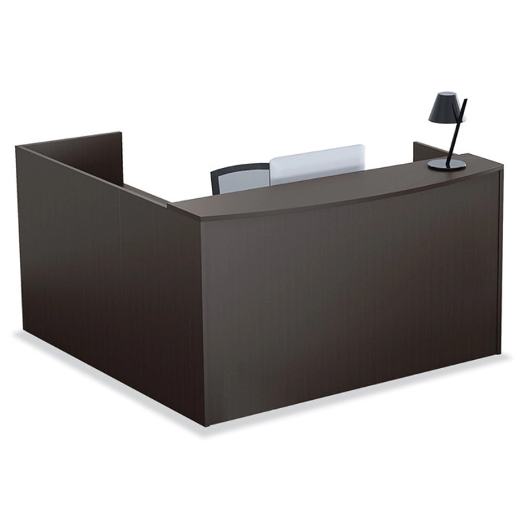 OSL-Series  Reception Desk with 3 Drawers and Full Pedestal  - Typical NXOS232