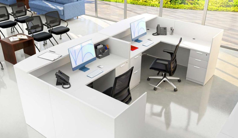 NAP-Series U-Shape Reception Desk (Customize)