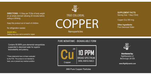 PURE COPPER - HAIR, SKIN, NAILS+ (16oz) PURE COPPER - HAIR, SKIN, NAILS+ (16oz)