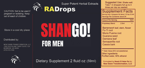 NEW! SHANGO - Ultimate Manhood Elixir (2oz) NEW! SHANGO - Ultimate Manhood Elixir (2oz)