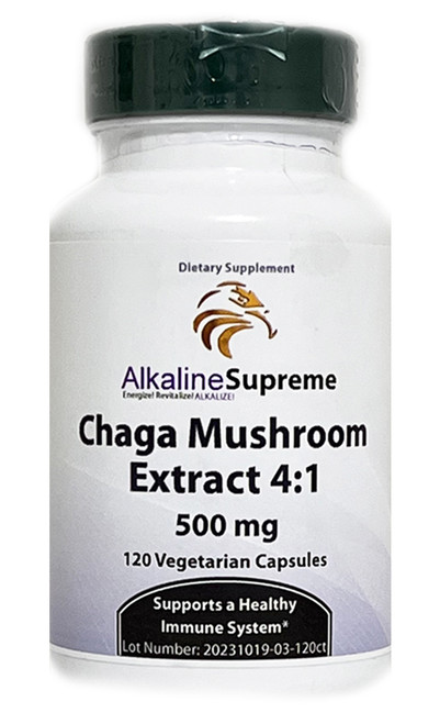 SUPREME CHAGA MUSHROOM  - ANTI-DEPRESSION & MEMORY (120 VEG CAPS)