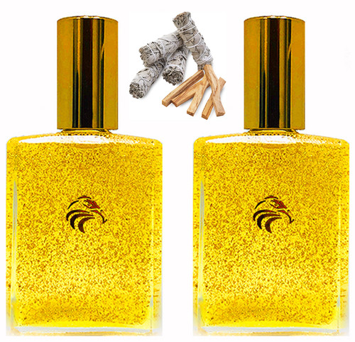 "The Anointing Pack" 24K RIZAAN + Frankincense & Myrrh (20Z) + BONUS PALO & SAGE PACK "The Anointing Pack" 24K RIZAAN + Frankincense & Myrrh (20Z) + BONUS PALO & SAGE PACK