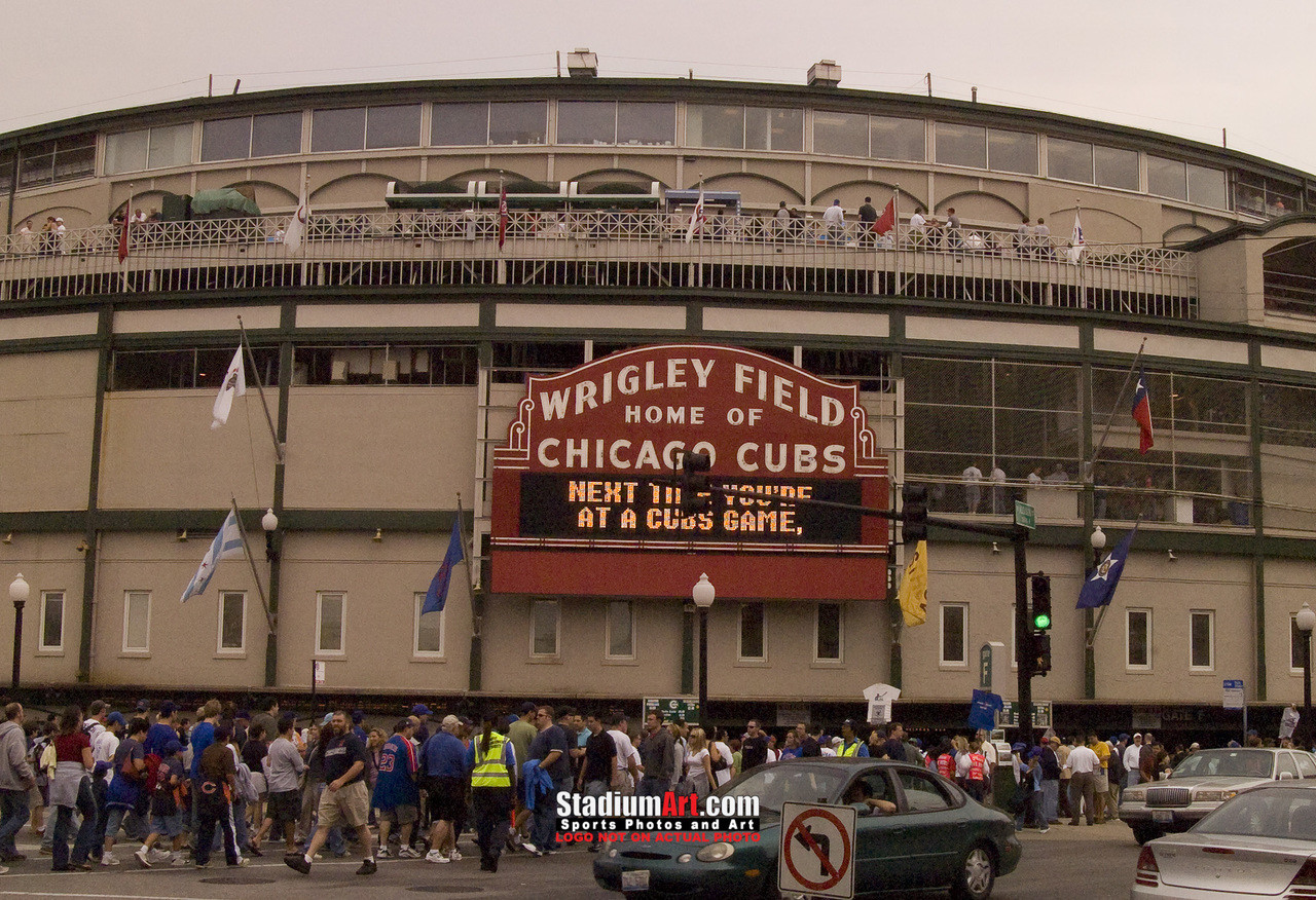 Chicago Cubs Wrigley Field Baseball Stadium Historic 8x10 to 48x36 photos 56