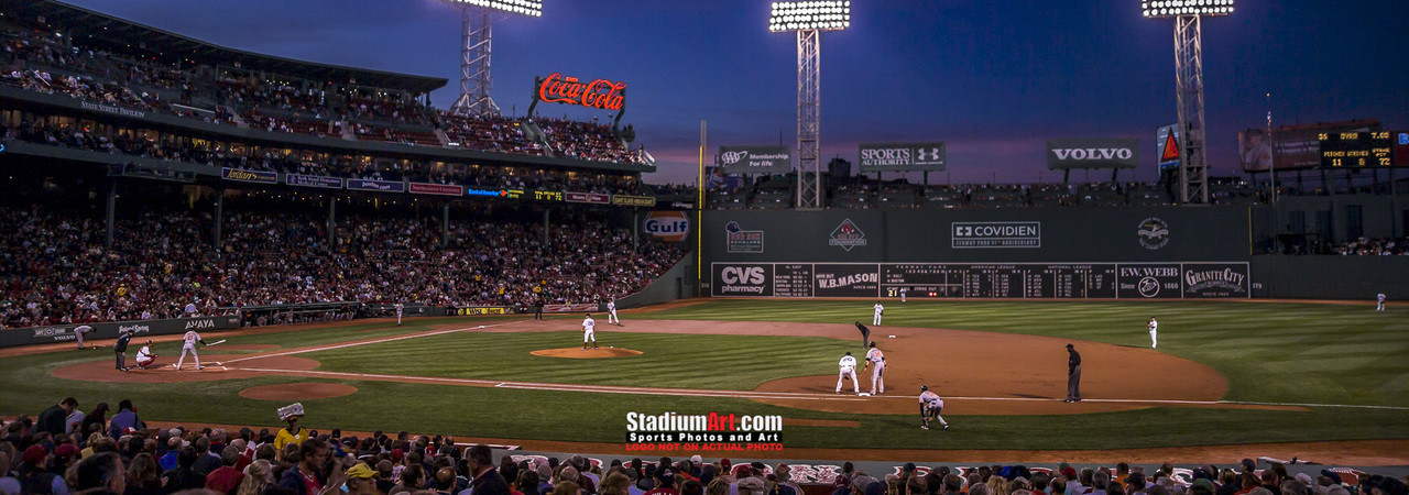 Boston Red Sox Fenway Park Baseball Stadium Field 8x10 to 48x36