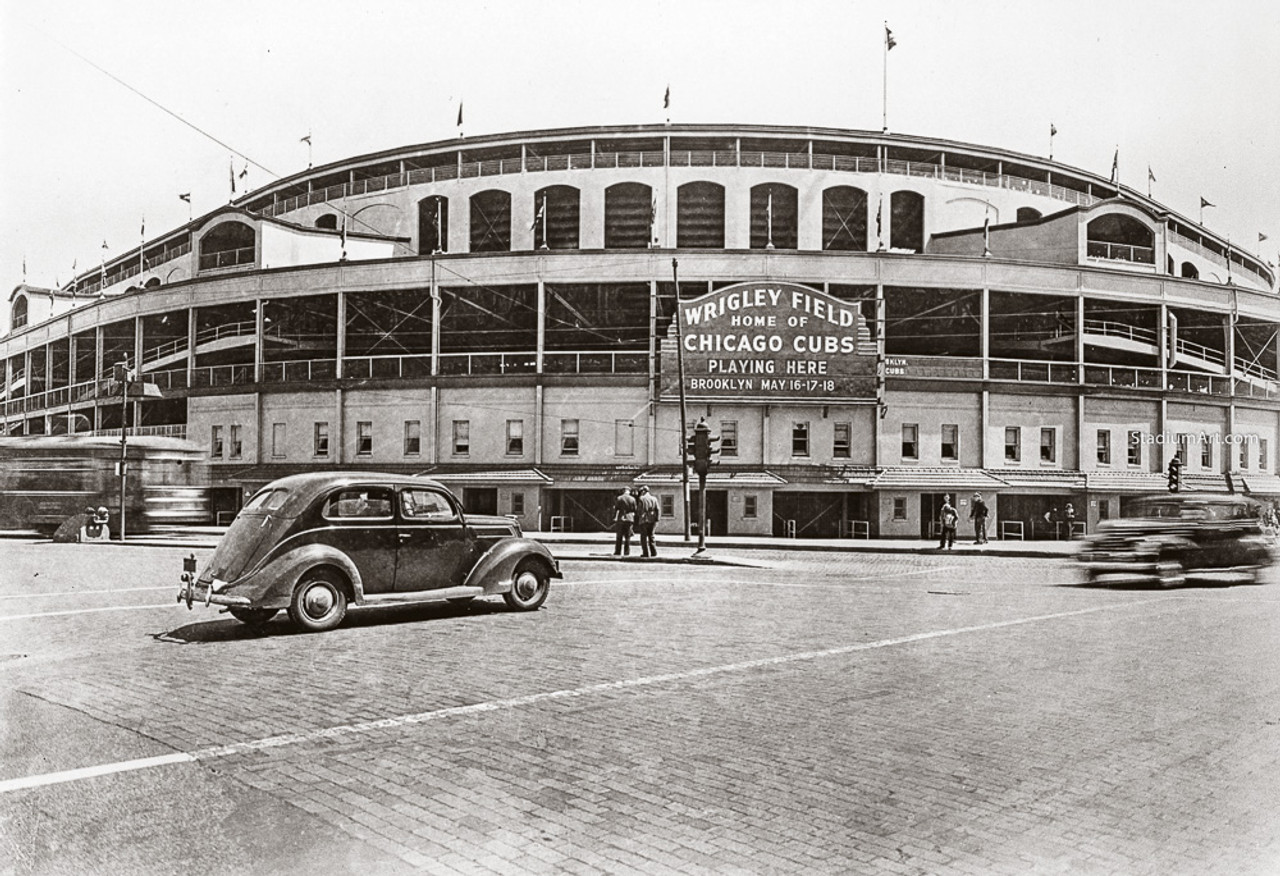 Chicago Cubs Wrigley Field Baseball Stadium Historic 8x10 to 48x36 photos 55