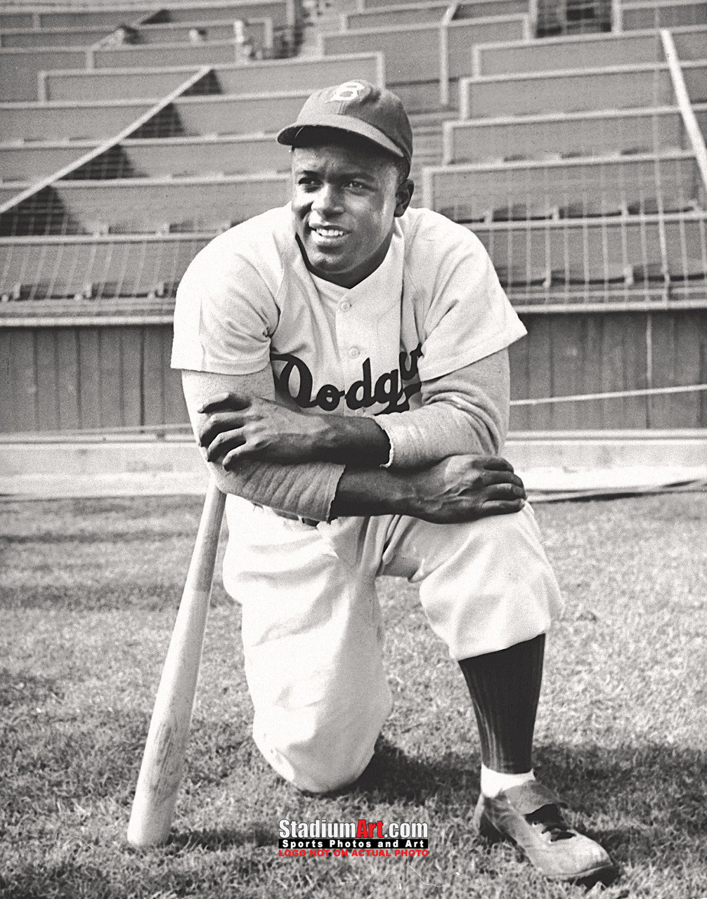 Los Angeles Dodgers Baseball Jackie Robinson LA Brooklyn 8x10 to 48x36  Photo 69