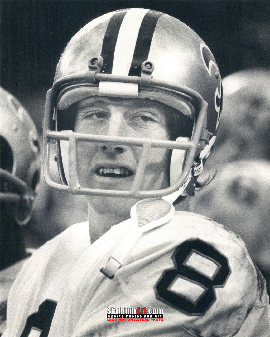 Archie Manning Signed New Orleans Saints Framed 8x10 NFL Photo