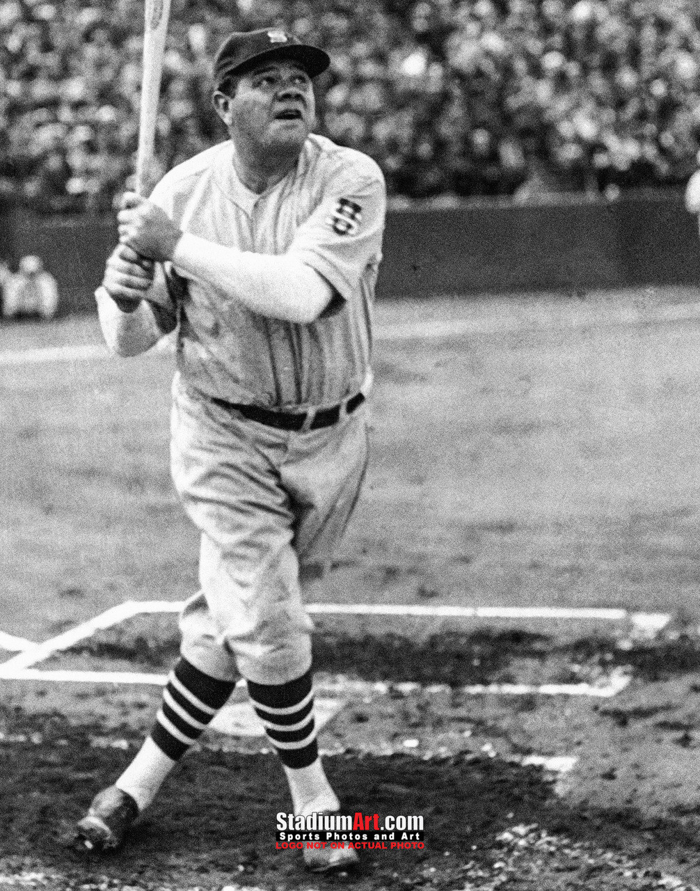 New York Yankees z Babe Ruth NY Baseball 8x10-48x36 Photo Print 50