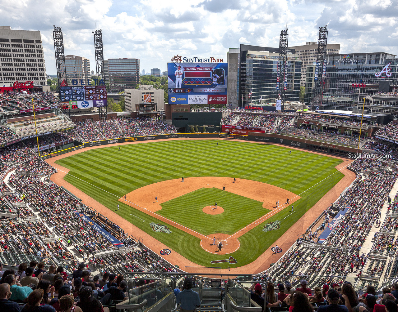 SunTrust Park  Suntrust park, Atlanta braves, Braves