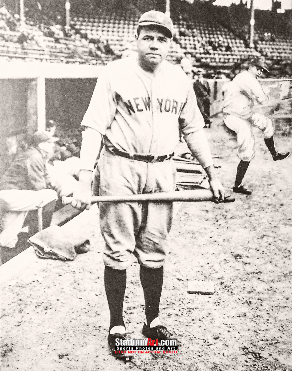 Babe Ruth Brooklyn Dodgers Baseball Photo Art Artwork 8x10