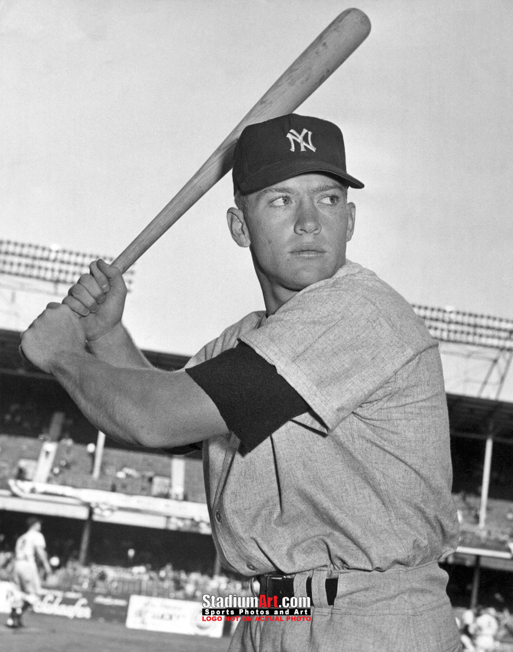 New York Yankees Mickey Mantle NY Baseball 8x10 to 48x36 Photo 55