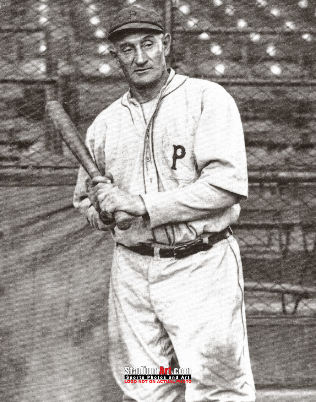 HONUS WAGNER PORTRAIT 8x10 PIRATES HALL OF FAME GREAT 