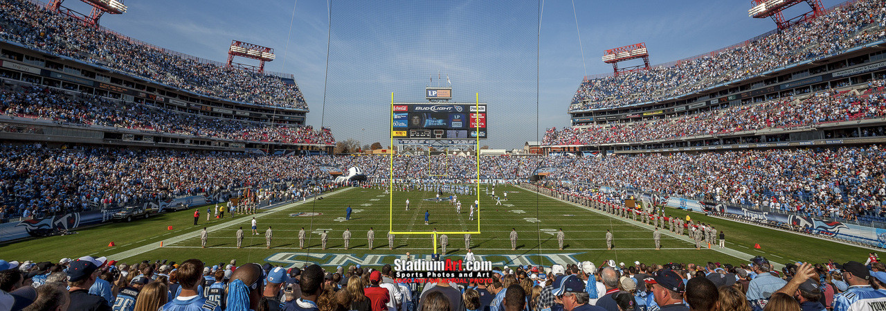 Tennessee Titans Nissan Stadium 8 x 10 Framed Football Photo