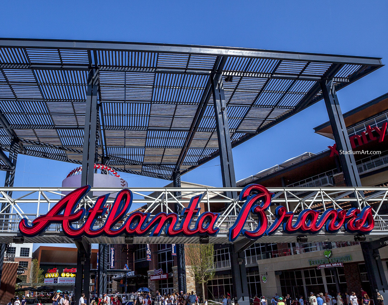 atlanta braves store truist park