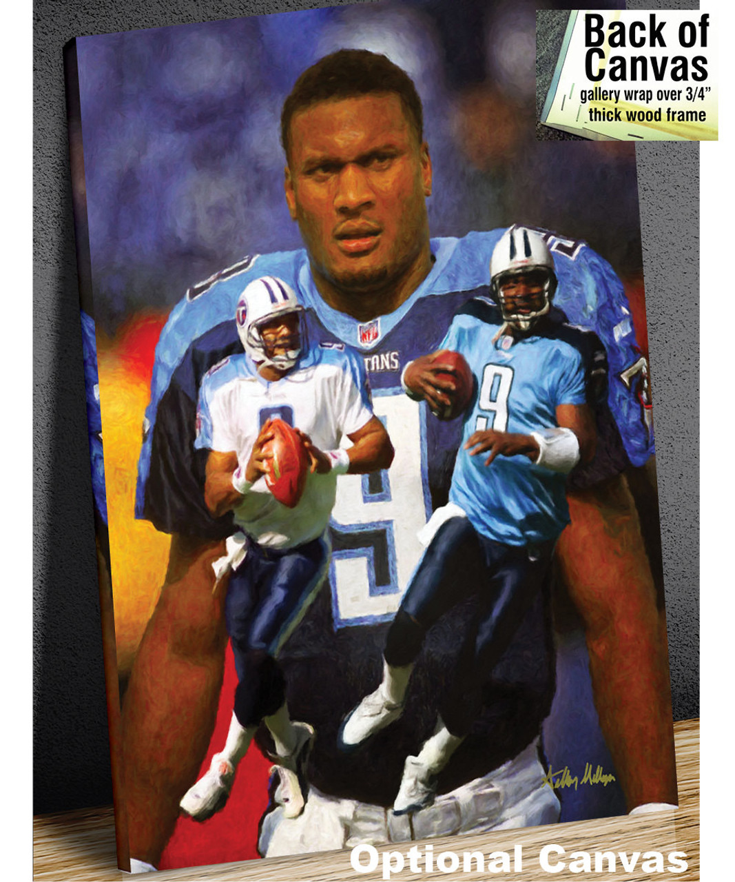 Steve McNair Tennessee Titans Throwback Football Jersey