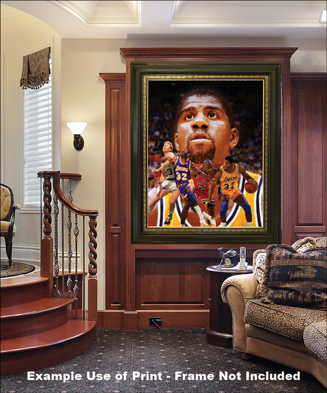  Legends Never Die Magic Johnson Collage Photo Frame, 11 x 14,  (12347U) : Home & Kitchen