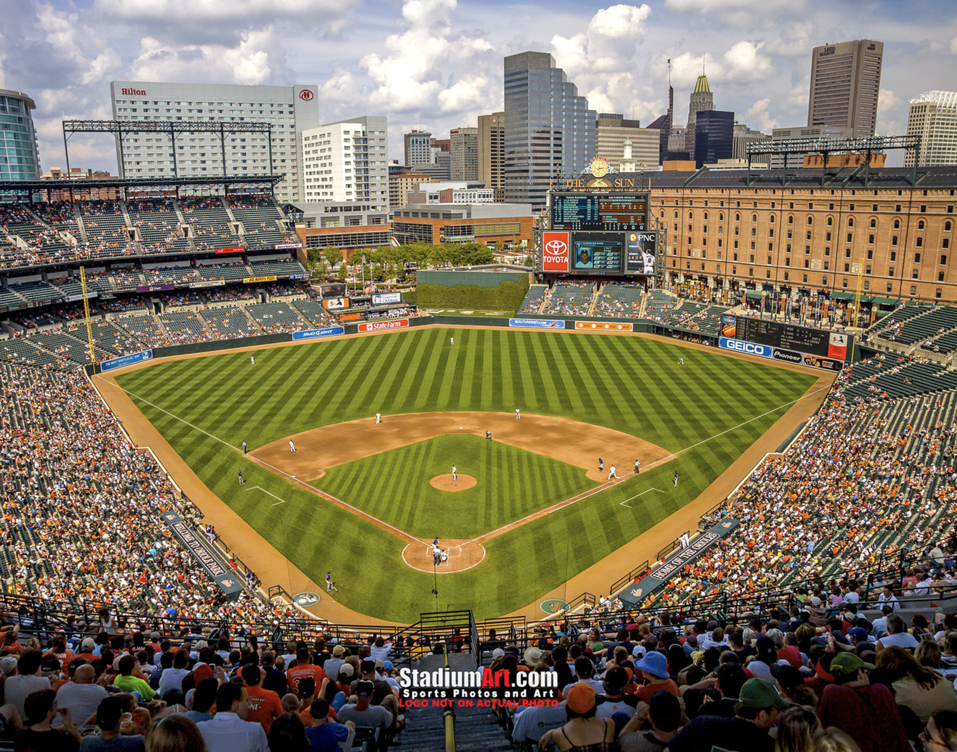 Photo: Rockies play Orioles at Camden Yards - BAL20230825132 