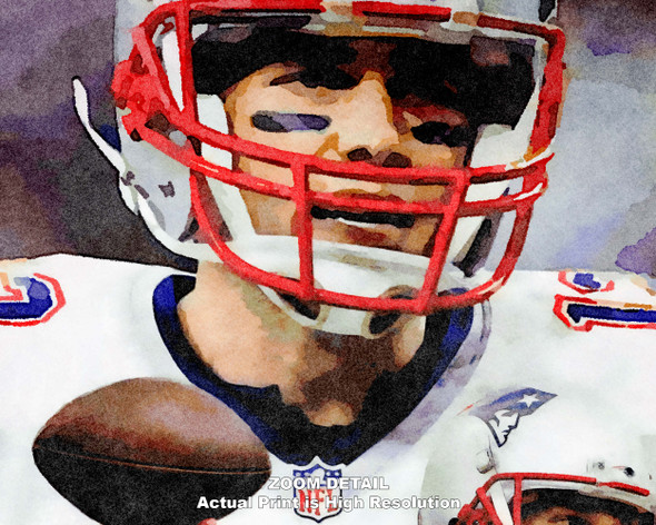 New England Patriots Super Bowl Champions Tom Brady 8x10 to 48x36 Photo 51