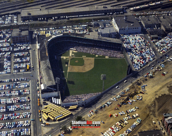 Chicago Cubs Wrigley Field Old MLB Baseball Photo 51 8x10-48x36