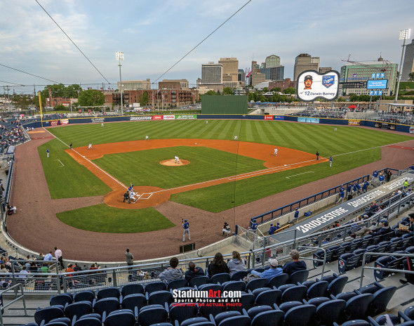 Nashville Sounds Minor League Baseball Stadium Photo Art Print 8x10 or 11x14 or 40x30