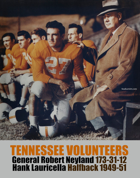 Tennessee Volunteers General Neyland UT Vols NCAA College Football CHOICES