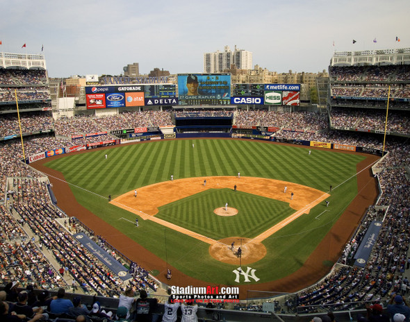 New York Yankees NY Yankee Stadium Baseball Field Photo Art Print 8x10 or 11x14 or 40x30 StadiumArt.com Sports Photos