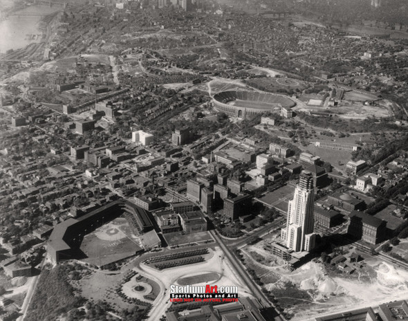 Pittsburgh Pirates Forbes Field Baseball Stadium Photo Art Print 8x10 or 11x14 or 40x30 StadiumArt.com Sports Photos