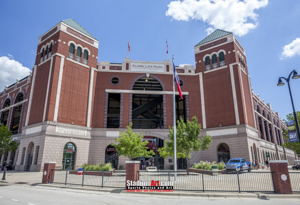 Texas Rangers Globe Life Park in Arlington MLB Baseball Stadium 13x19 or 24x36 photo StadiumArt.com Sports Photos