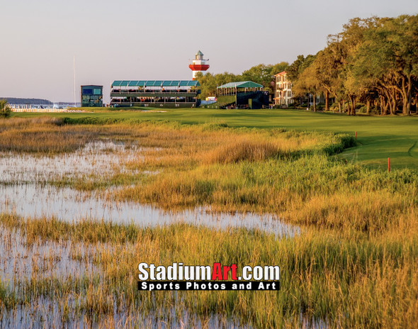 Harbour Town Golf Links at The Sea Pines Resort  Golf Hole 18  8x10-48x36 Photo Print 1210