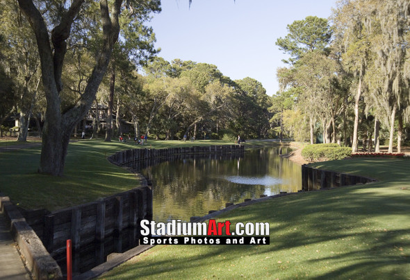 Harbour Town Golf Links at The Sea Pines Resort Golf Hole  8x10-48x36 Photo Print 1810