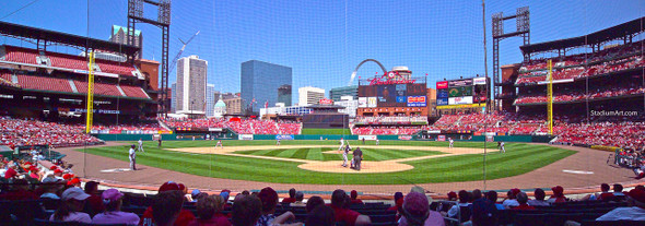 St Louis Cardinals Stan Musial 8x10 to 48x36 Art Print 2510