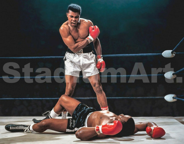 Muhammad Ali Boxer Liston Cassius Marcellus Clay Boxing