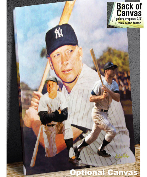 New York Yankees Mickey Mantle NY Baseball 8x10 to 48x36 Photo 55