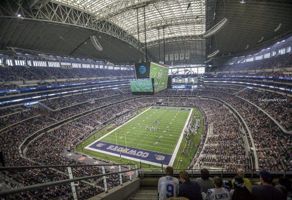 Dallas Cowboys AT&T Stadium 04 NFL Football ATT 8x10-48x36 CHOICES