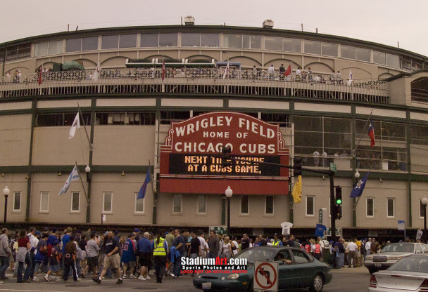 Chicago Cubs Wrigley Field MLB Baseball Photo 40 8x10-48x36