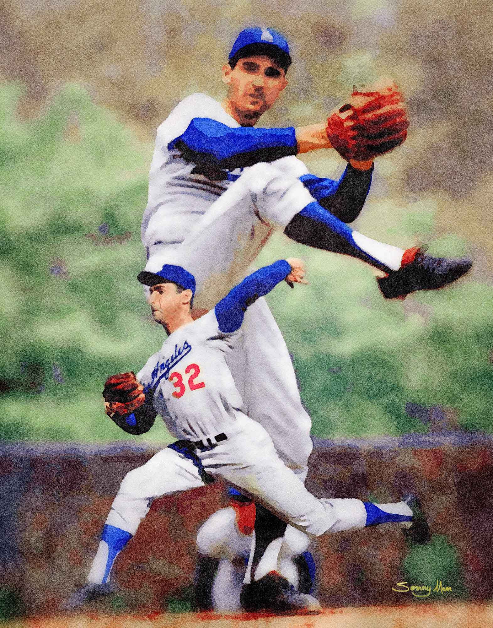 Sandy Koufax - Los Angeles Dodgers Pitcher