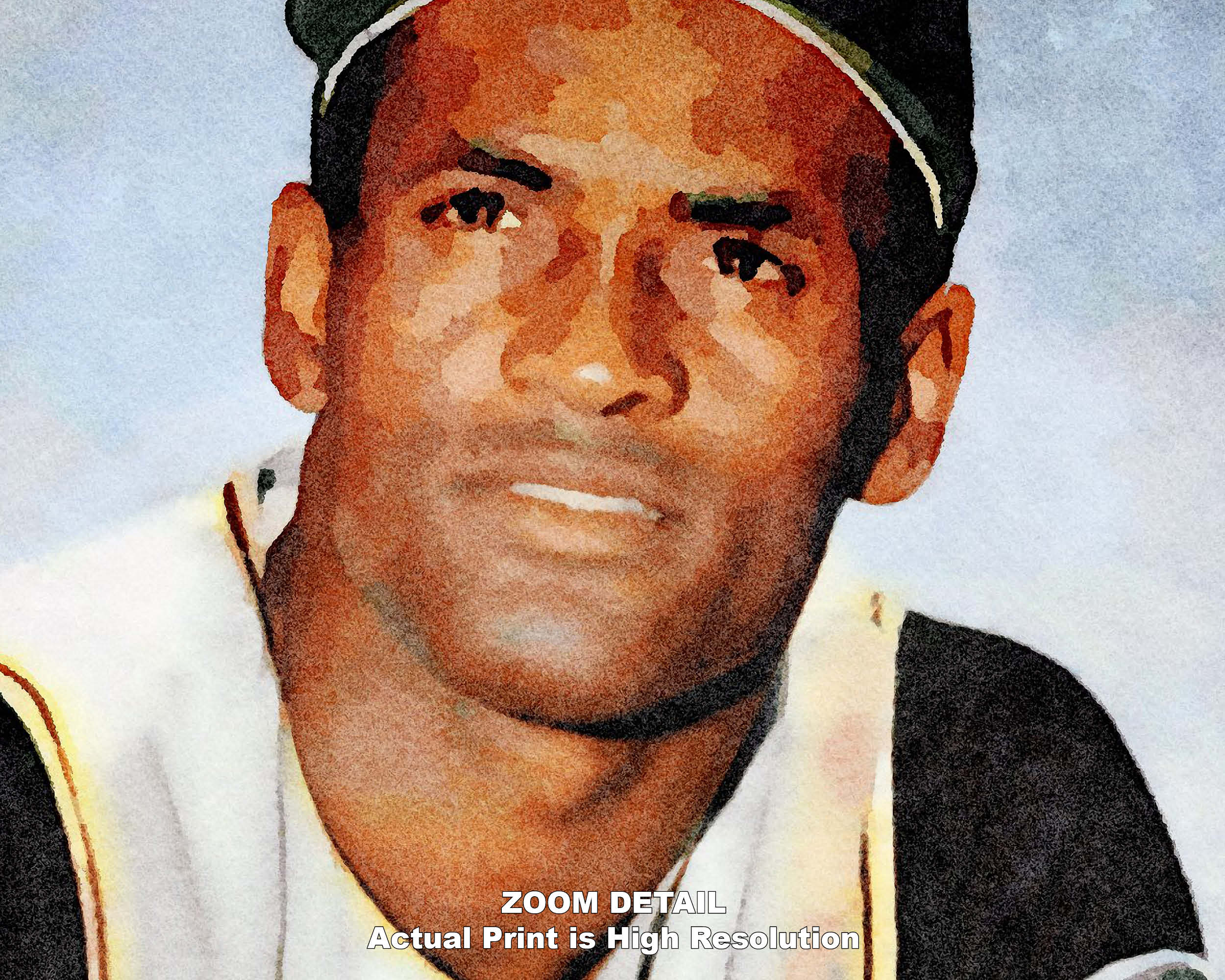 Pittsburgh Pirates Roberto Clemente Baseball Player 8x10 to 48x36 Photo 52