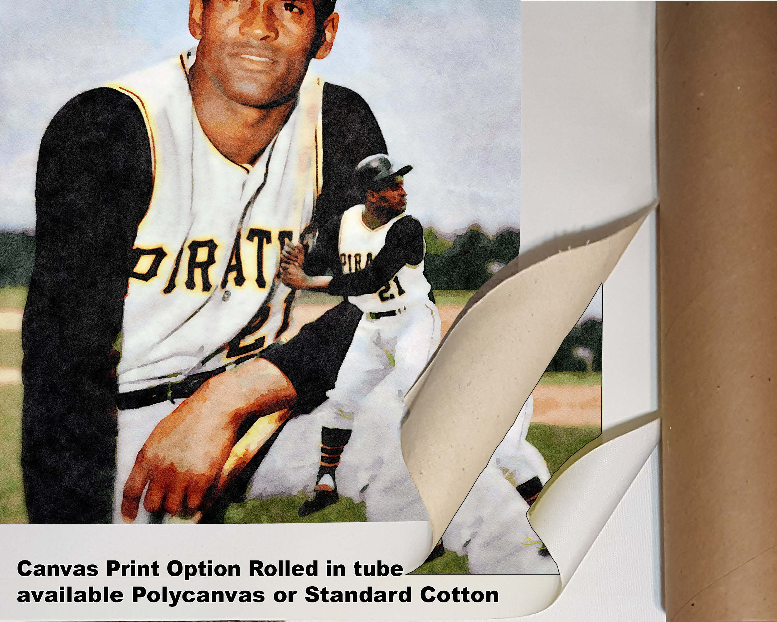 Pittsburgh Pirates z Roberto Clemente Baseball Player 8x10-48x36 Photo  Print 52