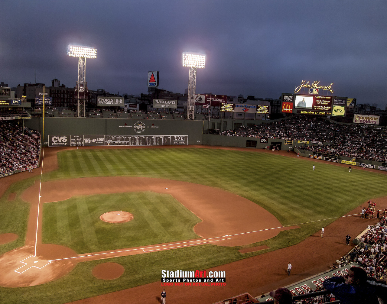 Boston Red Sox Fenway Park Baseball Stadium Field 8x10 to 48x36