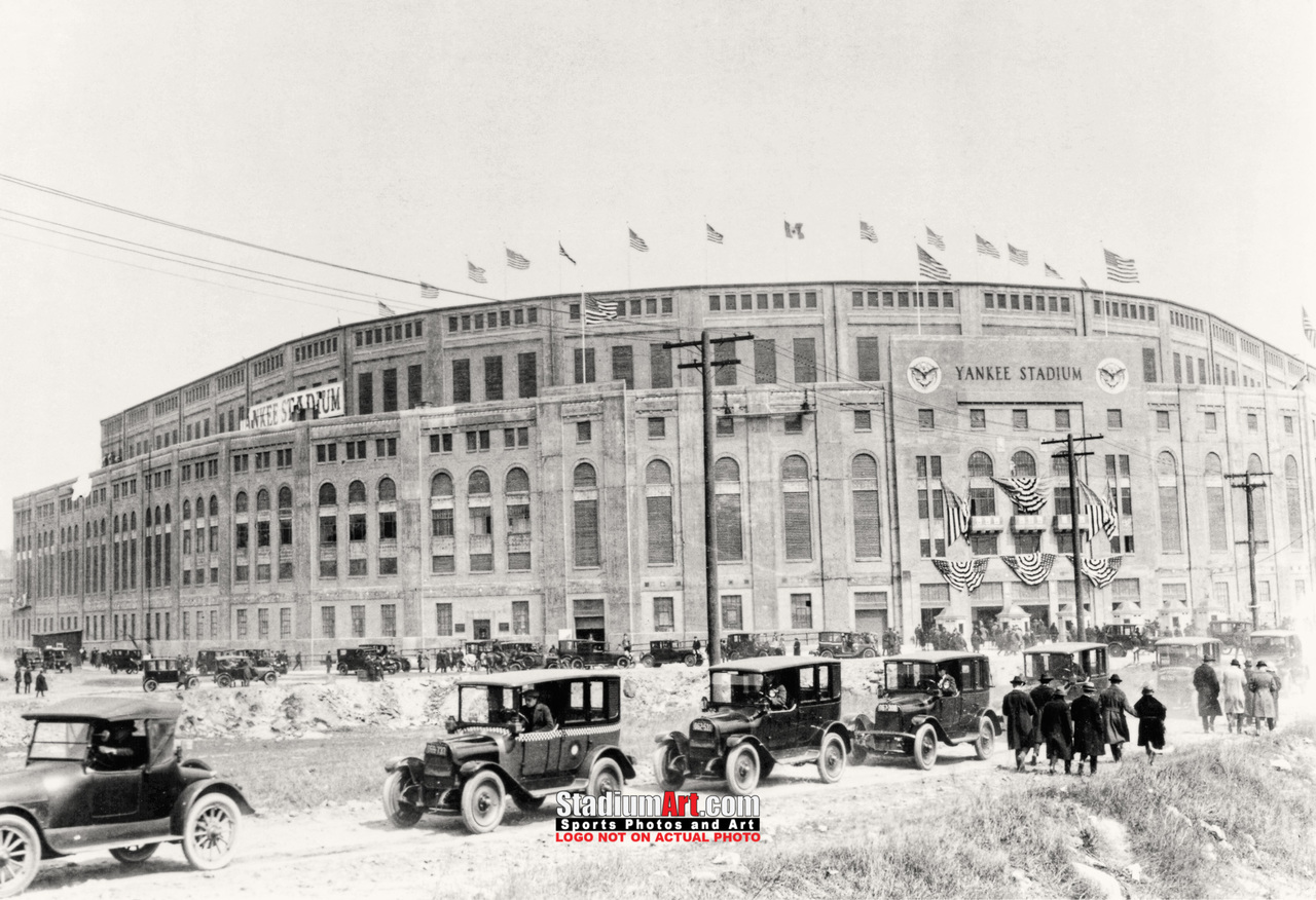 New York Yankees NY Old Yankee Stadium Baseball Field 8x10 to 48x36 Photo 52