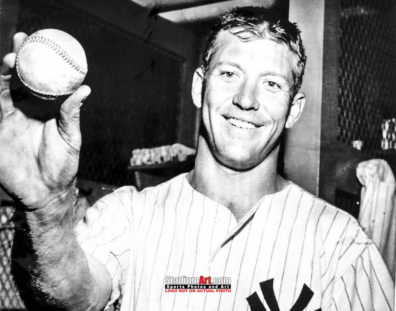 New York Yankees z Mickey Mantle NY Baseball 8x10-48x36 Photo Print 55