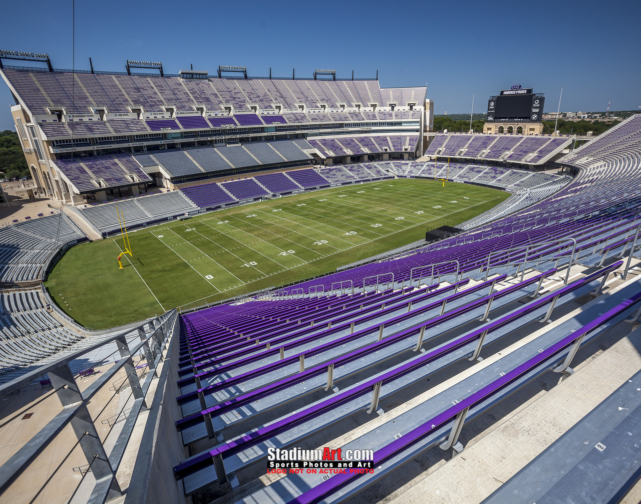 TCU Horned Frogs Football Stadium Texas Christian University 8x10 to 48x36  Photo 32