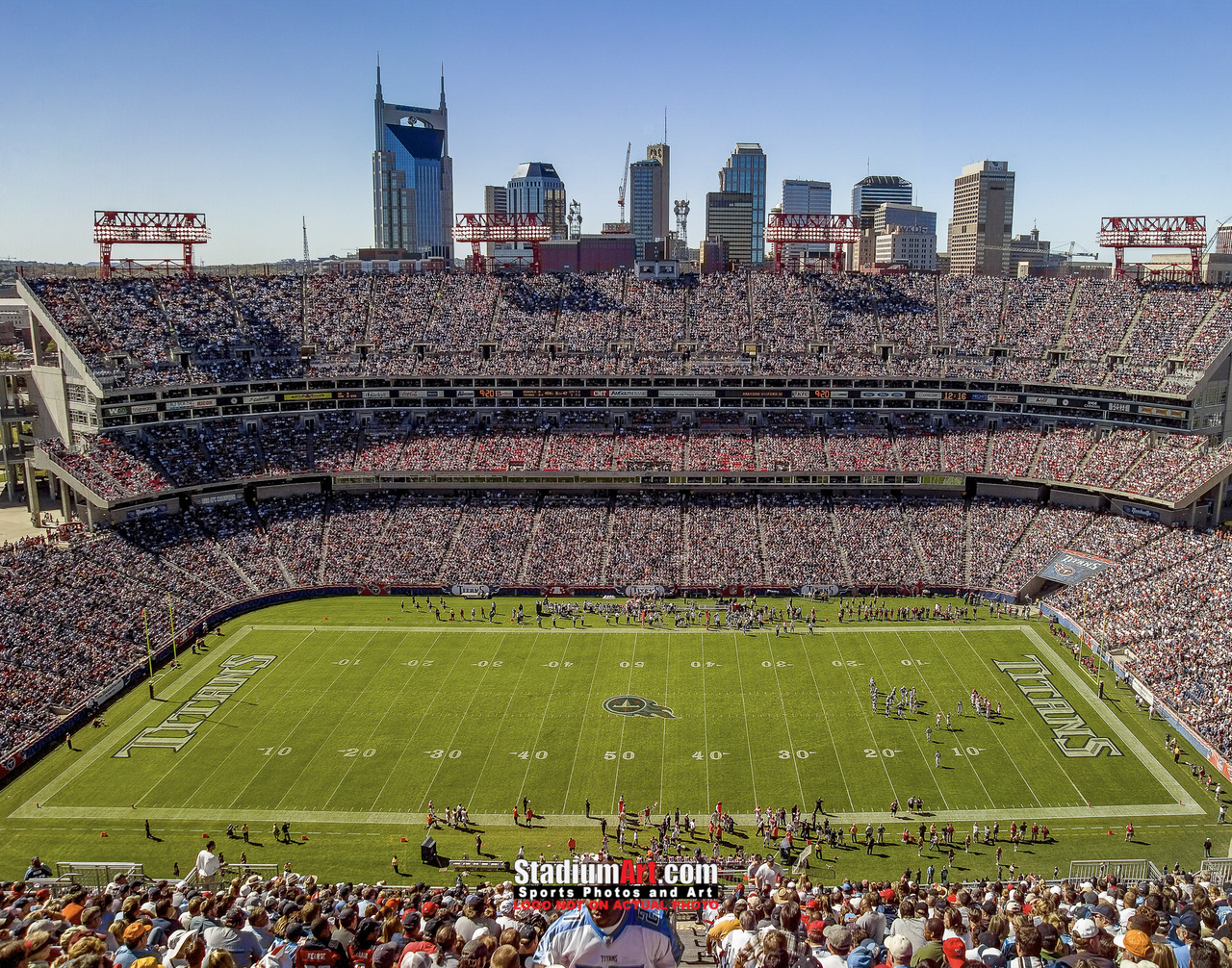 Tennessee Titans Nissan Stadium Football 8x10 to 48x36 Photo 15