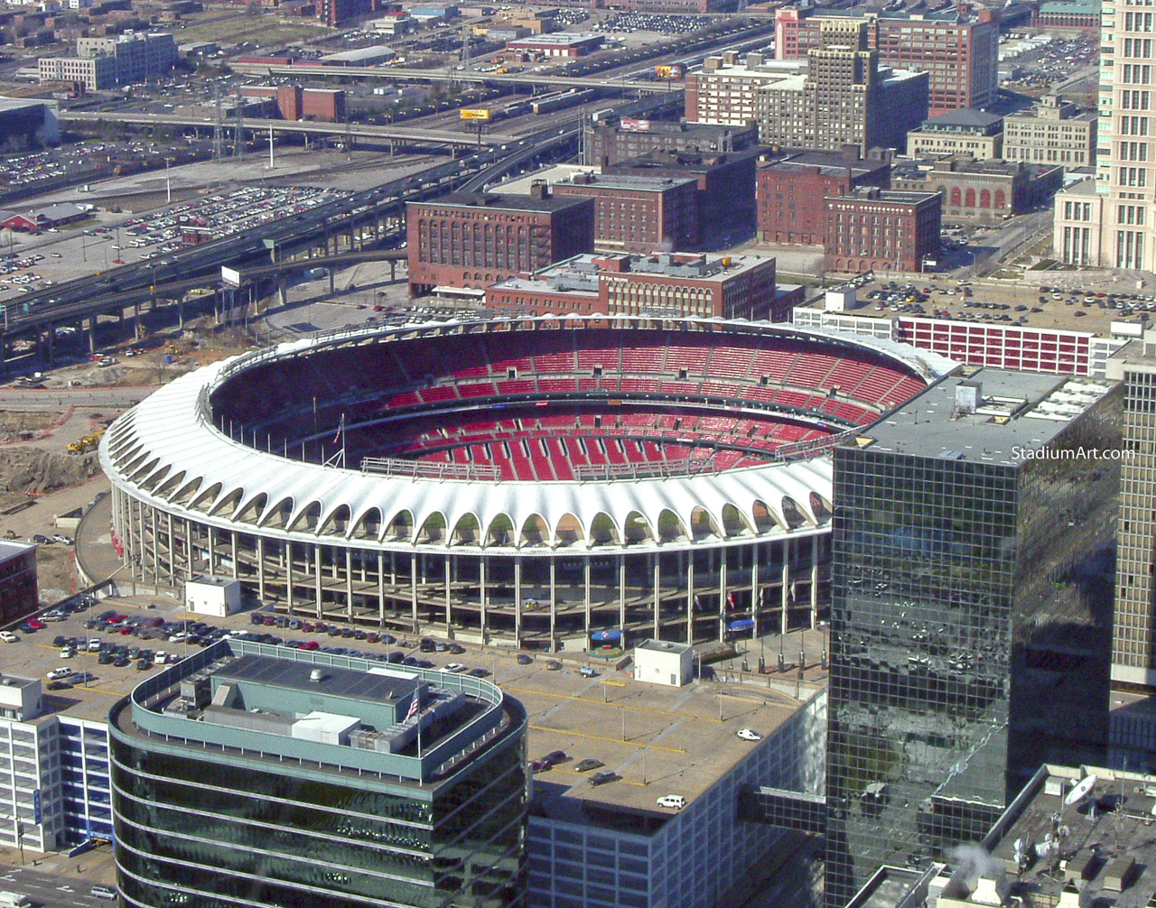 St. Louis Cardinals old Busch Stadium