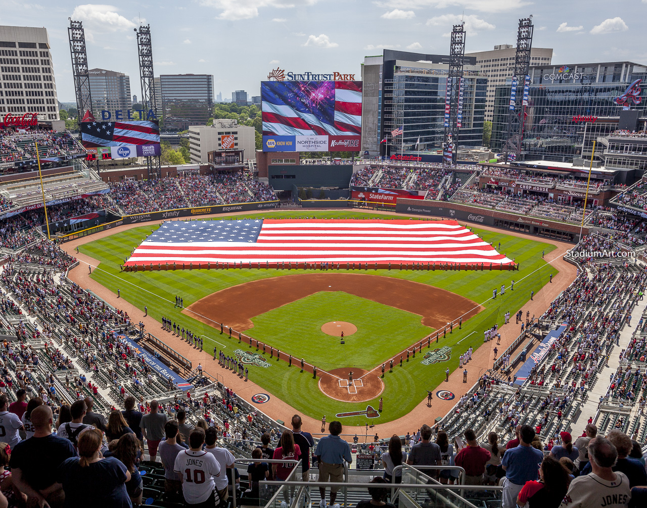 Braves' new stadium SunTrust Park sets a standard