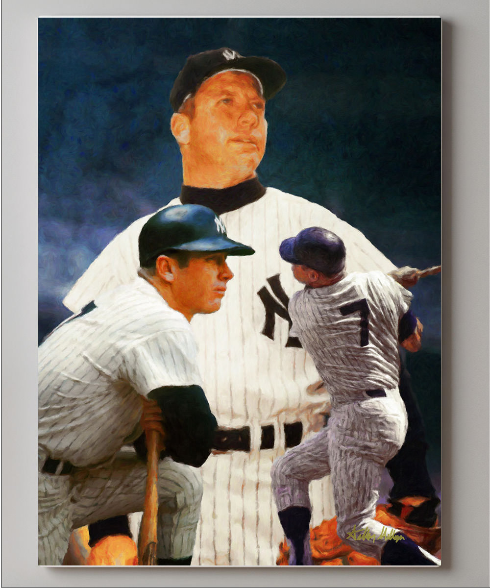 New York Yankees Baseball Art Print 