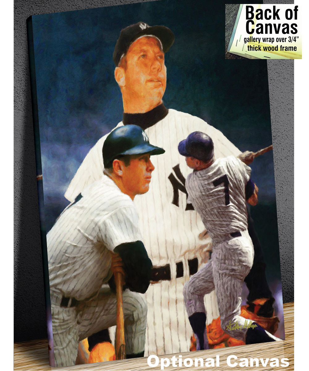 MLB NY Yankees Posters, Baseball Wall Art Prints & Sports Room Decor