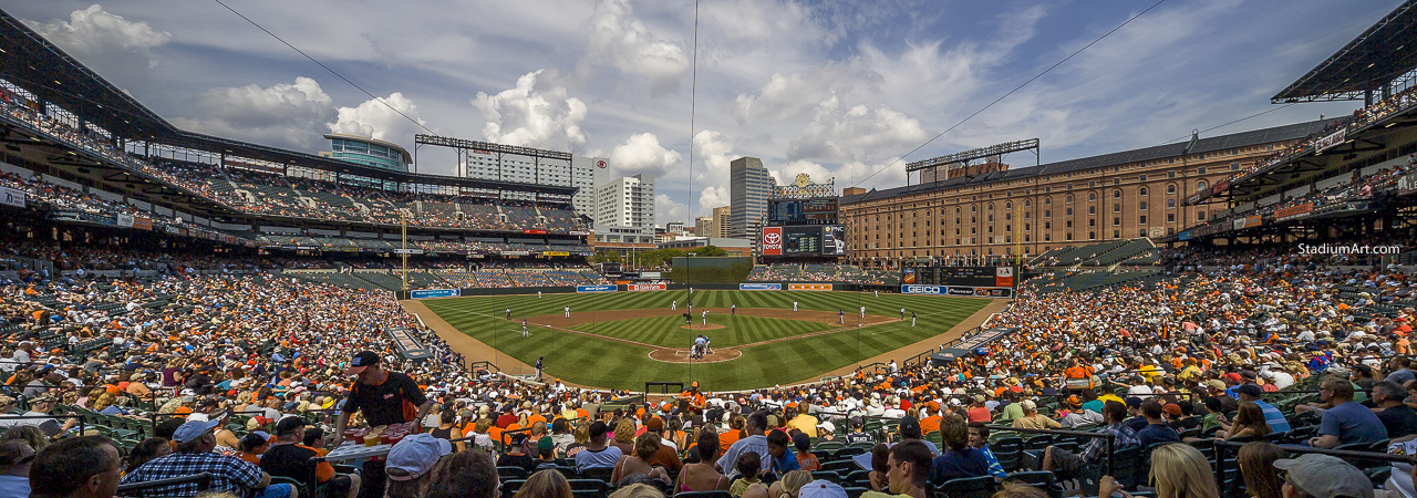 Brick Warehouse At Oriole Park At Camden Yards Stock Photo - Download Image  Now - Camden Yards, Oriole, Baseball - Sport - iStock