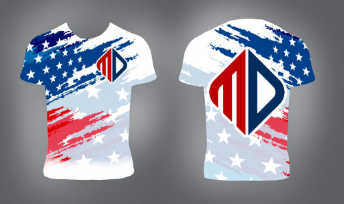 MagnetoDarts Jersey - Red,White,Blue