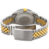 Montre Rolex datejust 16013 diamant 18 carats bicolore / acier 36 mm cadran champagne 5 ct